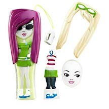 Barbie Girls, Pink & Blonde Hair with Green Outfit 